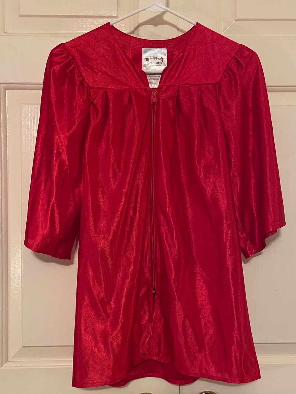 Happy Graduates Red S Graduation Gown | Kidcore Preppy Special Occasion